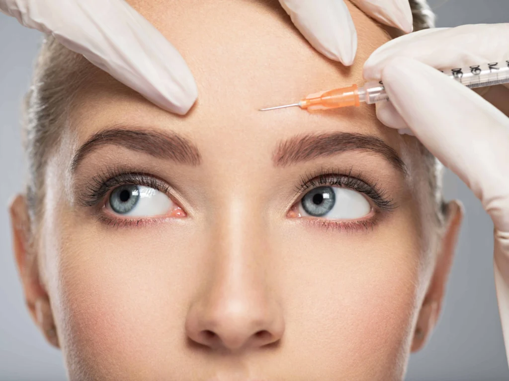 Woman receiving Dysport Injections in Corpus Christi | Coastal Glo Med Spa in Corpus Christi, TX